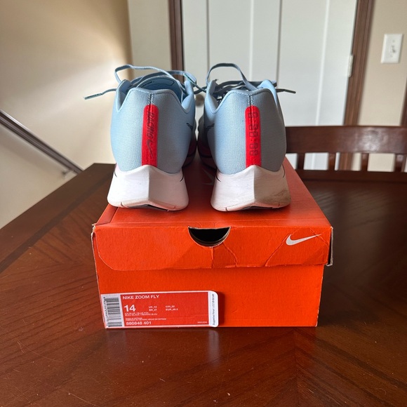 Nike Zoom Fly “Ice Blue” Men’s Size 14 - Picture 4 of 7